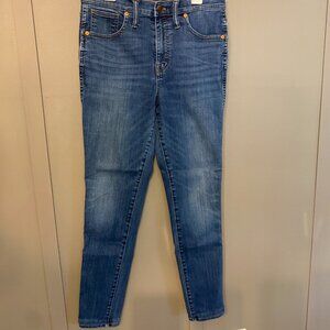 Womens Madewell 10" High-Rise Skinny Jeans - Size 29